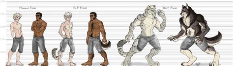 Werewolf Vs. Werecat transformation